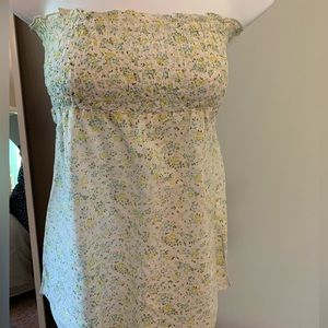 Overdrive Vintage Floral Tube Top